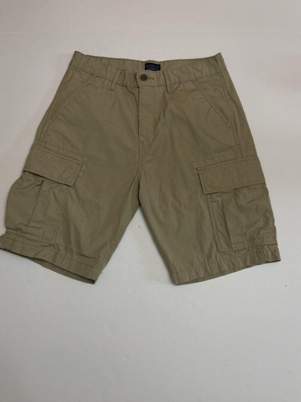 Levi’s Cargo Shorts Men 30 Khaki Ripstop WaterLess Utility Outdoor Casual